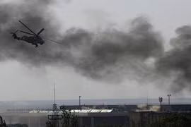 33 người Nga thiệt mạng trong vụ không kích ở sân bay Donetsk