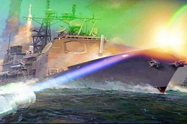 Hải quân Mỹ thử nghiệm pháo laser có tầm bắn siêu xa 400km