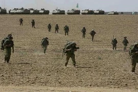 Đặc nhiệm hải quân Israel tấn công trận địa rocket Hamas ở dải Gaza