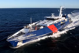 Australia hạ thủy tàu tuần tra hiện đại