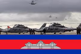 Trực thăng Z-9 “Made in China” của Campuchia rơi, 2 tướng thiệt mạng