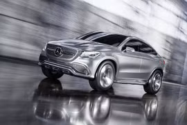 Mercedes giới thiệu Concept Coupe SUV đẹp long lanh 