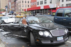Cận cảnh những vụ "xế hộp" gặp nạn tại New York