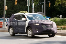 Hyundai Santa Fe 2013 trước ngày "trình làng" 