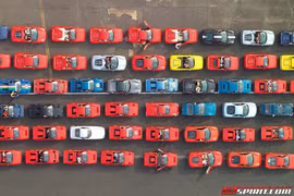 1000 siêu xe Ferrari sẵn sàng lập kỷ lục Guinness 