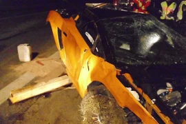 "Siêu bò" Lamborghini gặp nạn thảm khốc, tài xế tử vong 