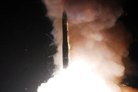 Triều Tiên lên án thử nghiệm tên lửa đạn đạo của Mỹ