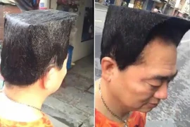 Người đàn ông tán gái bằng kiểu tóc “hàng độc”