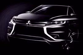 Mitsubishi Outlander PHEV Concept-S lộ “ảnh nóng” trước ngày ra mắt