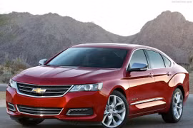 Chevrolet Impala tiếp tục dẫn đầu bảng xếp hạng xe hơi