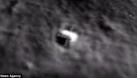 Phát hiện vật thể lạ trên mặt trăng
