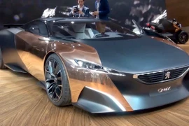 Trình làng siêu xe làm từ chất liệu đặc biệt