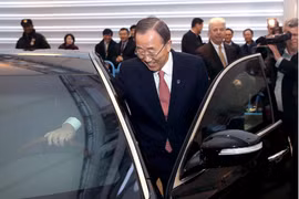 Hyundai trang bị limousine bọc thép cho Tổng thư ký Liên Hiệp Quốc