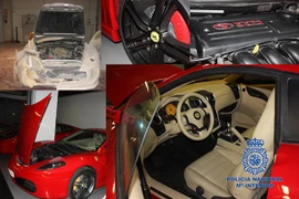 Cảnh sát phát hiện cơ sở chuyên sản xuất Ferrari giả