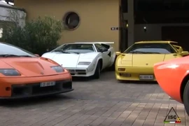 Các câu lạc bộ siêu xe Lamborghini đua nhau hội họp
