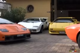 Các câu lạc bộ siêu xe Lamborghini đua nhau hội họp