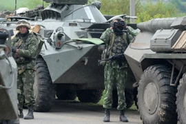 Quân đội Ukraine tấn công dồn dập phe li khai ở Donetsk