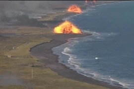 100.000 binh lính Nga tập trận Vostok-2014, tàu đổ bộ gặp nạn, 3 người chết