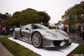 Siêu xe Porsche 918 Spyder trình làng tại Pebble Beach 2013