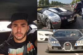 Sao bóng đá Karim Benzema lái Bugatti Veyron 2.67 triệu USD đến sân tập 