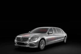 Mercedes-Benz S-Class Pullman lộ ảnh phác thảo 