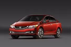 Honda Civic 2013 là được chứng nhận 5 sao về độ an toàn