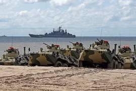 Nga tiếp tục tập trận gần biên giới EU