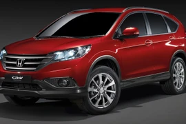 CR-V 2012 phiên bản châu Âu "lộ hàng nóng"