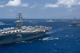 Hải quân Mỹ tăng cường tàu chiến ở Thái Bình Dương 