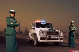 Chiêm ngưỡng xe độ đặc biệt của cảnh sát Dubai
