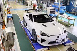 Siêu xe Lexus LFA ngừng sản xuất