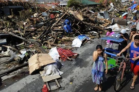 Anh, Nga điều máy bay và tàu quân sự tới hỗ trợ Philippines 