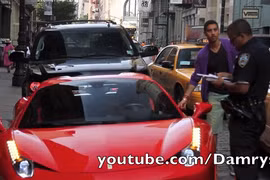 Hậu quả khi "thiếu gia" chẹt chân cảnh sát