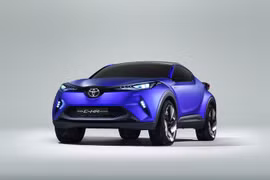 Toyota tiết lộ hình ảnh đầy đủ của C-HR concept 