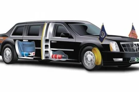 Chi tiết về chiếc Limousine “hàng khủng” của Tổng thống Obama