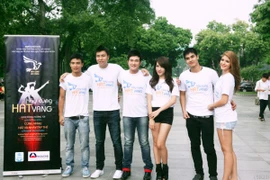 Ngắm dàn sao trẻ tham gia sự kiện "Hãy cùng hát vang"