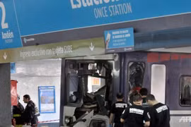 Tai nạn tàu hỏa tại Arghentina, 99 người bị thương