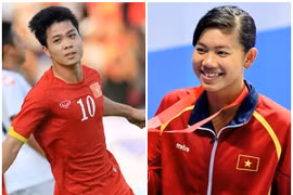 Công Phượng, Ánh Viên được đề cử VĐV tiêu biểu 2015