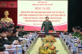 Công bố quyết định về mô hình tổ chức Công ty Tháng 8 và Quyết định thành lập 12 đơn vị dự toán cấp 3