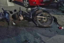 Thông tin ban đầu vụ va chạm giao thông tối 9-5 tại xã Thanh Liệt