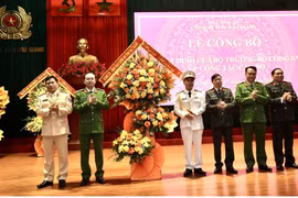 Bổ nhiệm tân Phó Giám đốc Công an tỉnh Bắc Giang