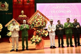 Bổ nhiệm tân Phó Giám đốc Công an tỉnh Bắc Giang