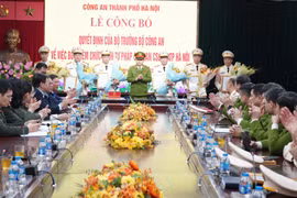 Bổ nhiệm chức danh Phó Thủ trưởng Cơ quan Cảnh sát điều tra CATP Hà Nội