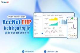 AccNet ERP – Phần mềm kế toán thông minh tích hợp AI tài chính