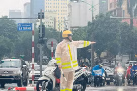 Lưu ý khi tham gia giao thông các trục đường xung quanh sân vận động Mỹ Đình, từ 14h ngày 1-9