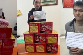 Công an huyện Gia Lâm liên tiếp phá 3 vụ sản xuất, vận chuyển, thu giữ thu gần 1,3 tạ pháo