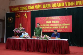 Tạo mọi điều kiện thuận lợi để lực lượng Công an cơ sở phát huy tốt vai trò nòng cốt trong bảo đảm an ninh trật tự