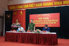 Tạo mọi điều kiện thuận lợi để lực lượng Công an cơ sở phát huy tốt vai trò nòng cốt trong bảo đảm an ninh trật tự