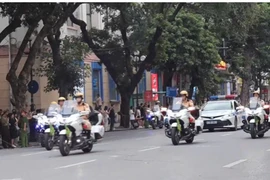 Thông báo phân luồng giao thông phục vụ Chương trình nghệ thuật chính luận "Tự hào người Việt Nam"