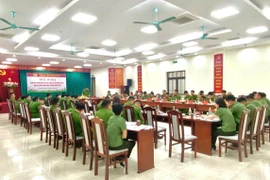 Ban Giám đốc Công an thành phố Hà Nội kiểm tra công tác của Công an cấp xã 